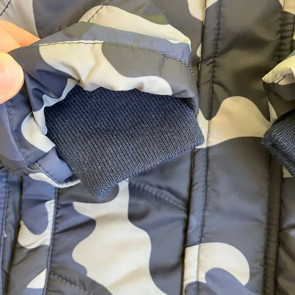 Egg New York NWT Sz 2T Toddlers Winter Puffer Jacket Sherpa Lined Hooded Camo